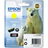 Epson C13T26144010 Singlepack dzeltena 26 Claria Premium tintes kasetne ar pigmenta bāzes tinti, 1 gab.