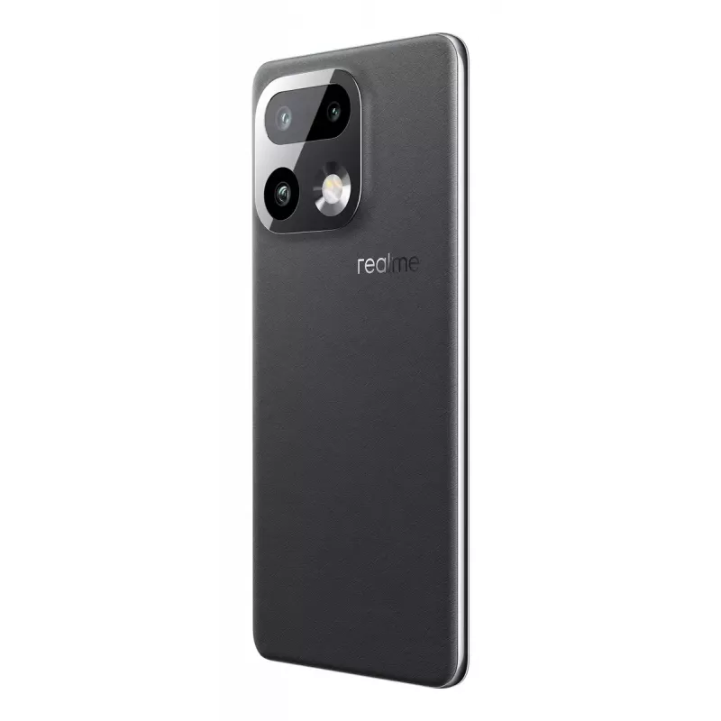 Viedtālrunis REALME realme 16 Pro+ — 6,8 collas (17,3 cm) 1280×2800, Snapdragon 7 Gen 4, 12 GB RAM, 512 GB, 200 MP trīskāršā kamera, 7000 mAh, pelēks