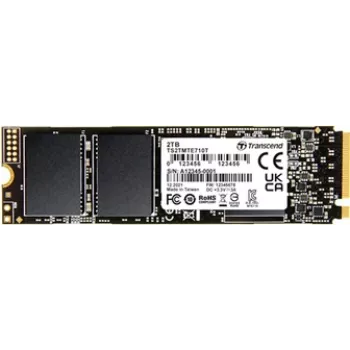 Transcend MTE710T - SSD - 256 GB - iekšējais - M.2 2280 (divpusējs) - PCIe 4.0 x4 (NVMe) (TS256GMTE710T)