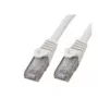 Tīkla kabelis M-Cab 3928 0,5 m Cat6 U/UTP RJ-45 balts