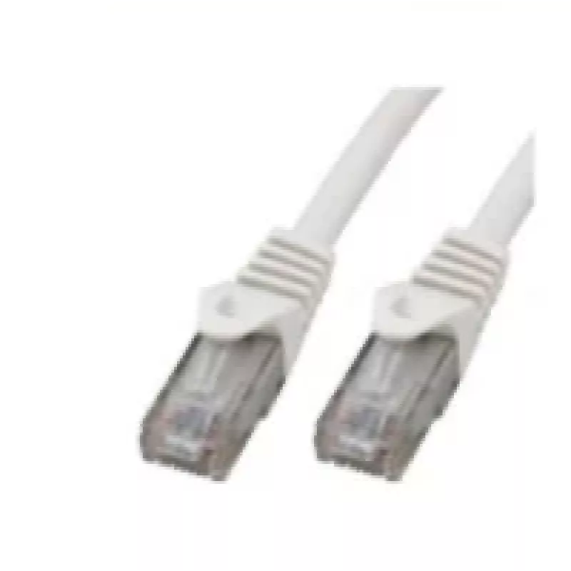 Tīkla kabelis M-Cab 3928 0,5 m Cat6 U/UTP RJ-45 balts