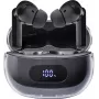 Intenso Buds Earphone Plus T310AE melnās austiņas True Wireless Stereo (TWS) ievietojamās zvani/mūzika/sports/ikdiena USB Type-C Bluetooth melnas (3720310)