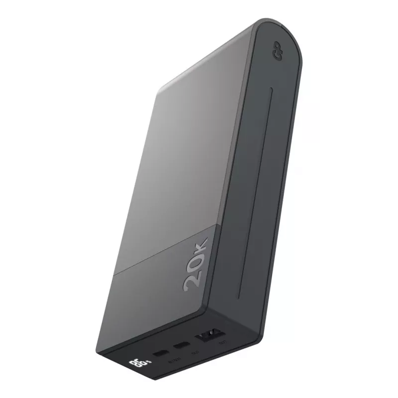 GP Battery GP PowerBank M2+ 20C 20000mAh 2xUSB-C/1xUSB-A melns LED rādītāji (GPPBM20CGYMSR287)