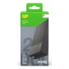 GP Battery GP PowerBank M2+ 20C 20000mAh 2xUSB-C/1xUSB-A melns LED rādītāji (GPPBM20CGYMSR287)