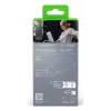 GP Battery GP PowerBank M2+ 20C 20000mAh 2xUSB-C/1xUSB-A melns LED rādītāji (GPPBM20CGYMSR287)