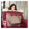 reisenthel Shopping Bag shopper M LEO MACCHIATO sintētiskā šķiedra brūna ZS6048 (ZS6048)
