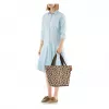 reisenthel Shopping Bag shopper M LEO MACCHIATO sintētiskā šķiedra brūna ZS6048 (ZS6048)