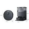 Robot vacuum Ecovacs Deebot T30C Gen 2 ar 0.26 L dustbin, Li‑Ion 12V baterija, 180 min runtime, Melns