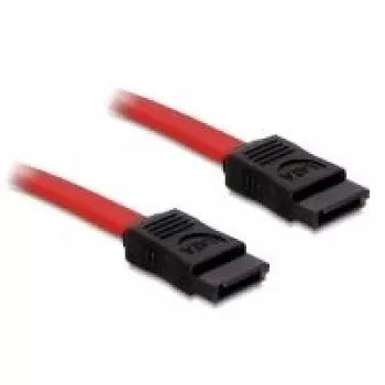 Delock SATA kabelis 30 cm taisns/taisns sarkans (84247)