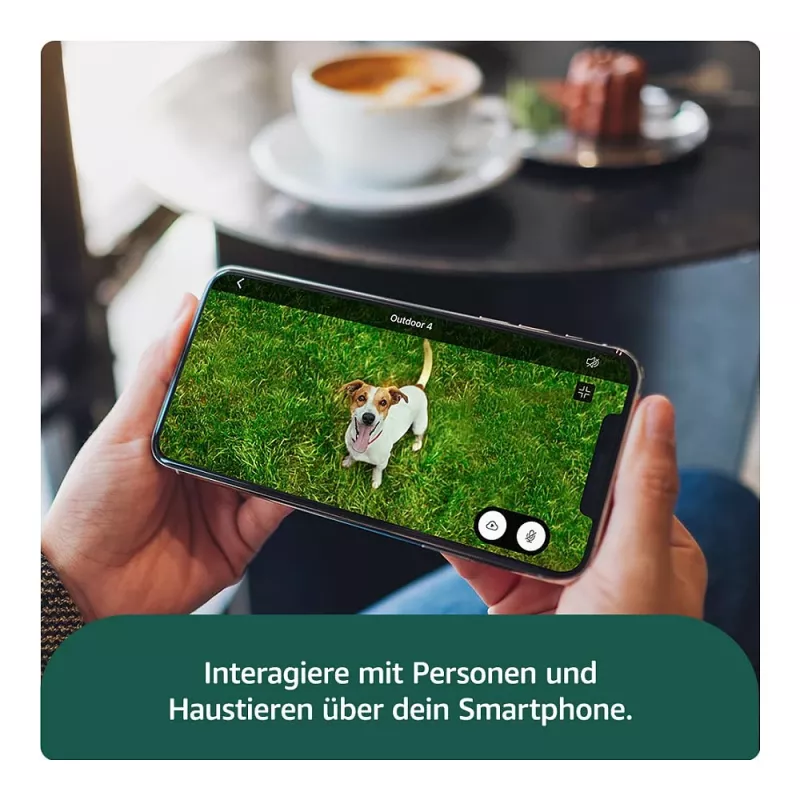 AMAZON (RING) Blink Outdoor 4 - tīkla novērošanas kamera - āra zona, iekštelpu zona - laikapstākļiem izturīga - krāsaina (dienas/nakts) - 1080p - audio - bezvadu - Wi-Fi (B0B1N5RL1Q)