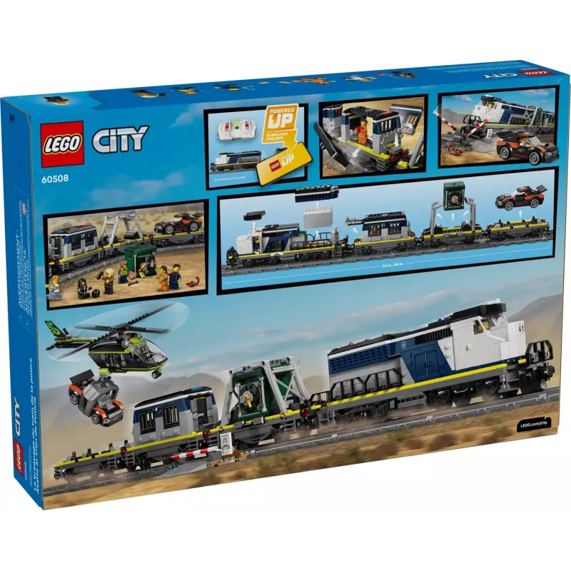 LEGO CITY 60508 Policijas vilciena aplaupīšana