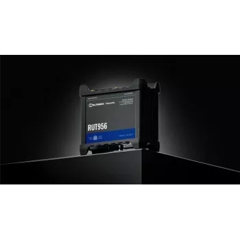 4G LTE rūteris Teltonika Networks RUT956 (GLOBAL) — Industriāls mobilais rūteris ar divām SIM kartēm un uzlabotām tīkla funkcijām