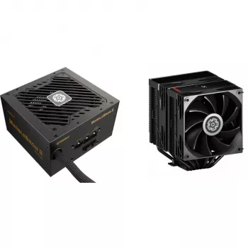 Thermal Grizzly DeltaMate Fitting HT14 (melns) — montāžas piederums CPU/GPU dzesēšanai, modelis TG-DM-FIT-0014
