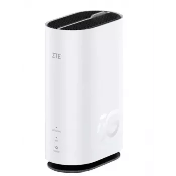 ZTE G5C - Gigabit Ethernet dual-band (2,4 GHz / 5 GHz) Wi-Fi 6 4G/5G bezvadu maršrutētājs baltā krāsā