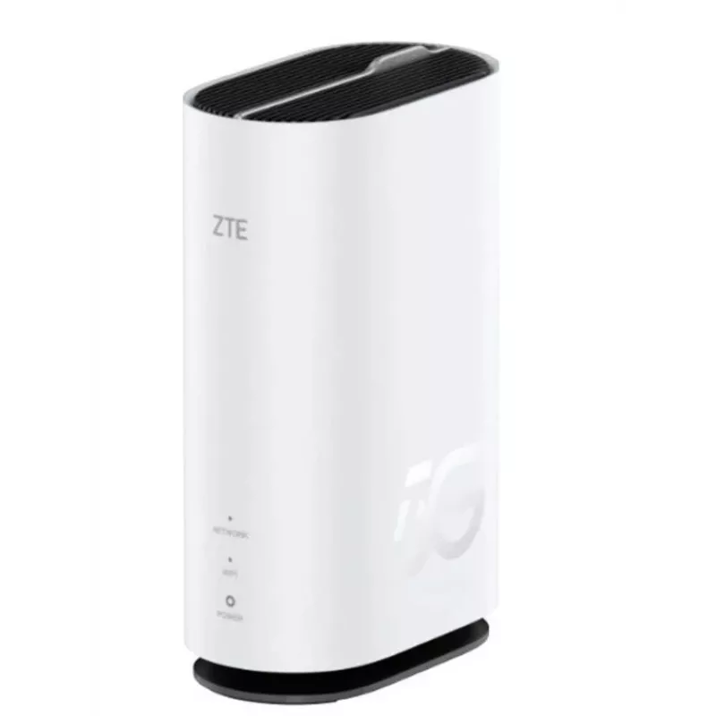 ZTE G5C - Gigabit Ethernet dual-band (2,4 GHz / 5 GHz) Wi-Fi 6 4G/5G bezvadu maršrutētājs baltā krāsā