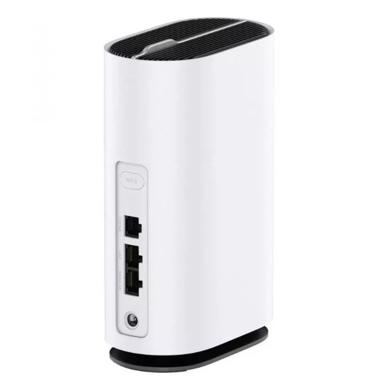 ZTE G5C - Gigabit Ethernet dual-band (2,4 GHz / 5 GHz) Wi-Fi 6 4G/5G bezvadu maršrutētājs baltā krāsā