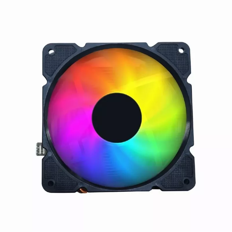 Gaisa dzesētājs Gembird CPU-HURACAN-ARGB-X140 12 cm Melnbalts 800-1600 RPM