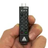 USB zibatmiņa Apricorn 64GB USB Type-A 3.2 Gen 1 Aegis Secure Key 3NXC