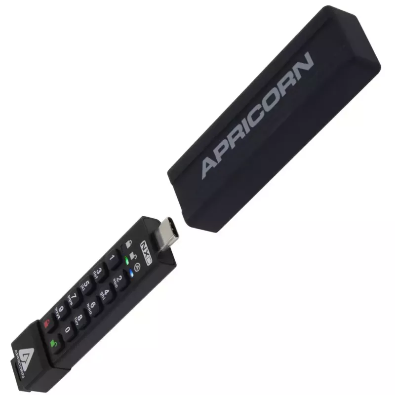 USB zibatmiņa Apricorn 64GB USB Type-A 3.2 Gen 1 Aegis Secure Key 3NXC