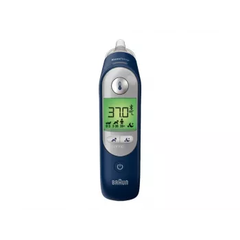 Ausu termometrs BRAUN ThermoScan 7+ Connect IRT6575 ar Bluetooth, klīniskas precizitātes mērījums ausī