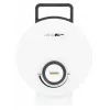Vafeļu cepējs Clatronic WA 3832 — 1 apaļa vafele, 1200 W, 20 cm plates, melnbalts