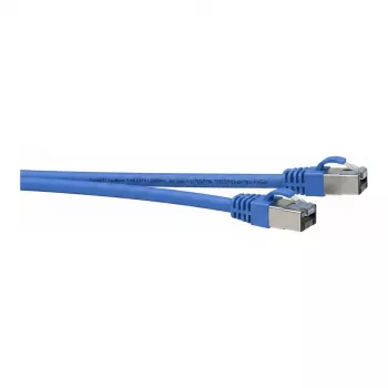 Synergy21 komutācijas kabelis RJ45, CAT8.1 2000Mhz, 3m, zils, S-STP(S/FTP), TPE/LSZH(SuperFlex), AWG26,
