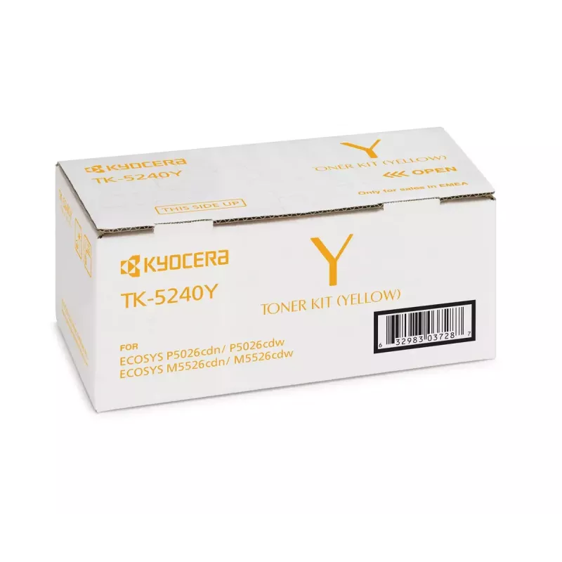 Toner kasetne Kyocera TK-5240Y 3000 lapas dzeltena