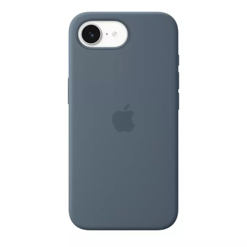Silikona maciņš ar MagSafe Apple iPhone 17e — Anchor Blue, vāciņš, piemērots 6,1 collu (15,5 cm) ierīcei