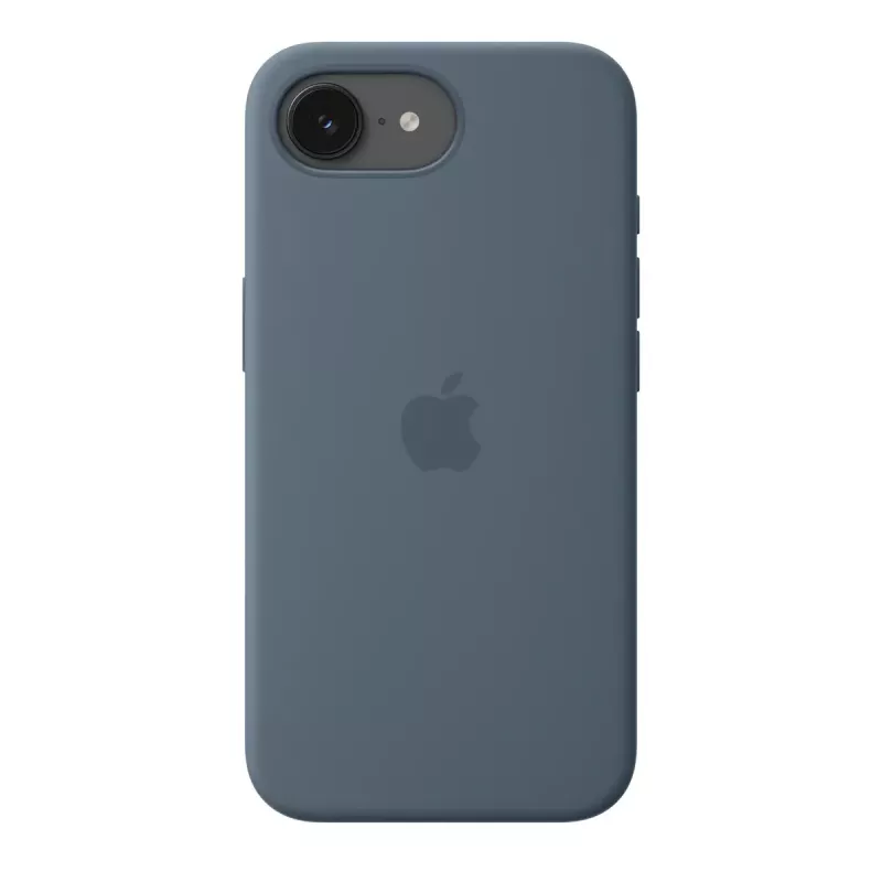 Silikona maciņš ar MagSafe Apple iPhone 17e — Anchor Blue, vāciņš, piemērots 6,1 collu (15,5 cm) ierīcei