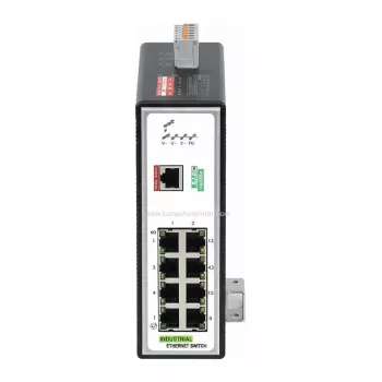 WAGO Industrial-Managed-Switch 8 Ports100Base-TX PROFINET melns 852-602 - Slēdzis - 0,1 Gbps