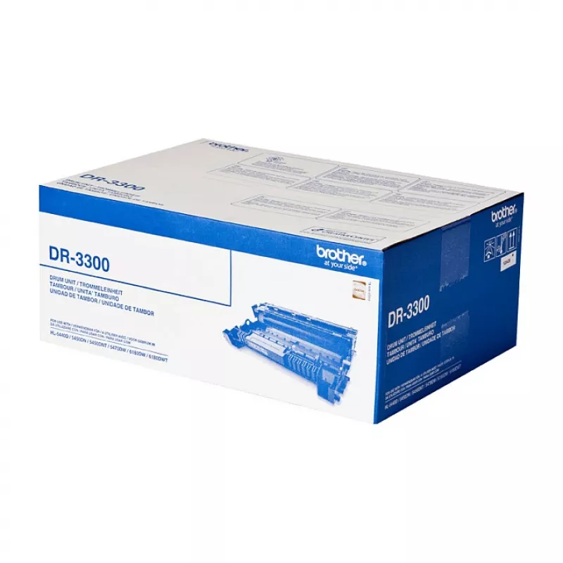 Printera cilindrs Brother DR-3300 Oriģināls, saderīgs ar HL-5440D/5450DN/5470DW un izvēlētiem DCP/MFC, 30 000 lappuses