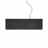 DELL KB216 tastatūra, universāla, USB, QWERTY, UK angļu, melna, pilna izmēra, vadu