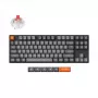 Keychron K8 Max klaviatūra universāla USB RF bezvadu Bluetooth melna 80% mehāniska