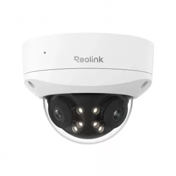 Reolink DUO Series P757 16MP divu objektīvu novērošanas kamera ar 16MP izšķirtspēju