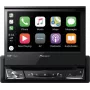 AVH-Z7200DAB, melns, 1 DIN, CD, DVD, MOSFET, AAC, FLAC, MP3, WAV, WMA, JPEG