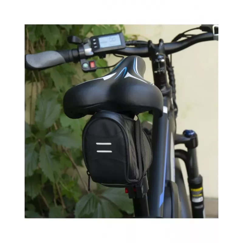 Sega soma Motus Zemsegla soma melna — velosipēda sēdekļa paka, kompakta zemsegla glabātuve