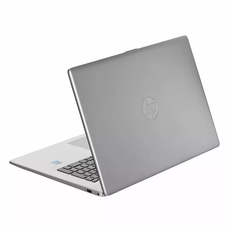 HP 17-CN3003D klēpjdators — 17,3 collu displejs, Intel Core i3-N305, 8 GB RAM, 256 GB SSD, Bluetooth, Windows 11, Sudraba