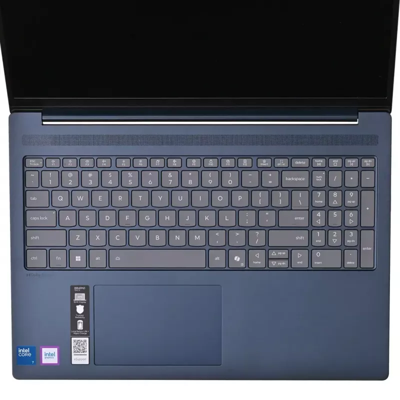 Lenovo plāns-5-16IRH10R klēpjdators — Intel Core 7 240H, 16 collu WUXGA IPS skārienjutīgs, 16 GB RAM, 1 TB SSD, Windows 11, Kosmiskā zilā krāsā