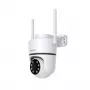 IP kamera Foscam PD5 5MP balta — āra/iekštelpu tīkla novērošana, 5 MP izšķirtspēja
