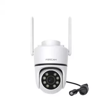 IP kamera Foscam PD5 5MP balta — āra/iekštelpu tīkla novērošana, 5 MP izšķirtspēja