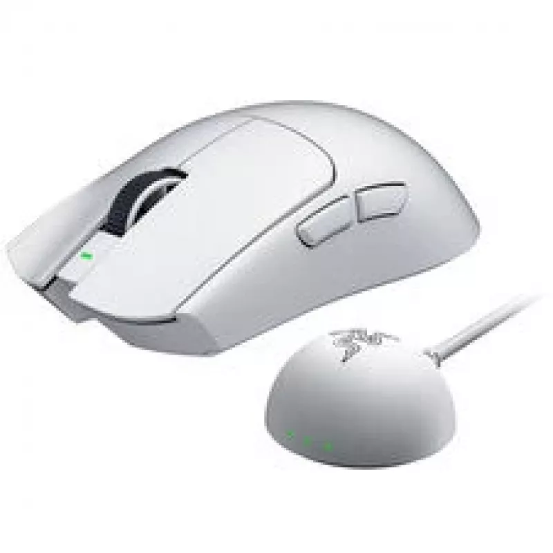 Razer Viper V4 Pro White spēļu pele - bezvadu, 50 g īpaši viegla, 50 000 DPI
