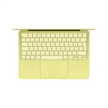 Apple MacBook Neo 13 collu klēpjdators — A18 Pro 6 kodolu CPU / 5 kodolu GPU, 8 GB RAM, 256 GB SSD, 2408×1506 displejs, macOS Tahoe, laima