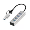 USB 3.0 centrmezgls 4 porti USB-A 5 Gbit/s