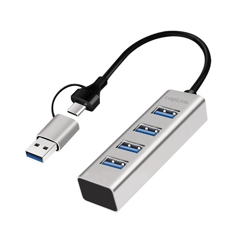 USB 3.0 centrmezgls 4 porti USB-A 5 Gbit/s