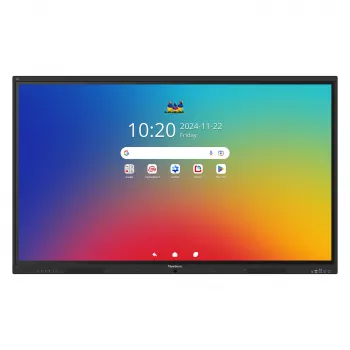 ViewBoard 41 sērijas skārienekrāns 65COLLAS UHD, Android 16 EDLA, IR 450 nits, 2x20W + zemfrekvences 15W + 8 masīva mikrofons, 3 x USB-C 8/128GB, 8 kodolu C