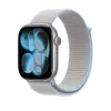 Siksniņa — Apple Sport Loop 46 mm Apple Watch, Blue Mist (pelēka), viens iepakojumā