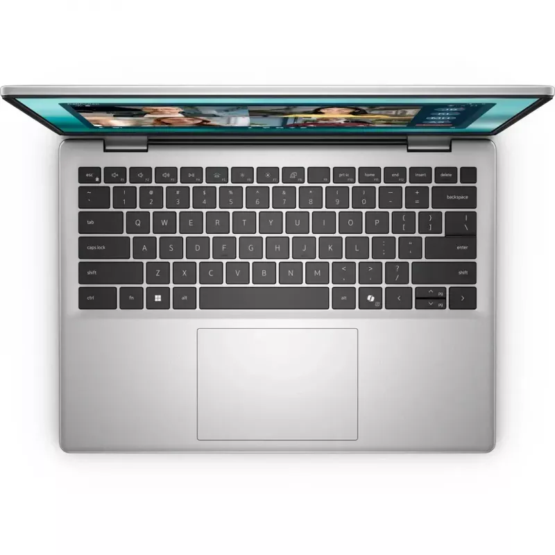 Dell Pro 14 Essential PV14250 klēpjdators — Intel Core i5‑120U, 14,0 collu FHD+ 300 nits AG, 16GB DDR5 5200, 512GB SSD, Intel Graphics, pirkstu nospiedumu lasītājs, WLAN+BT, apgaismota tastatūra, 54Wh, Windows 11 Pro, Platīna sudrabs + Dell MS116 pele