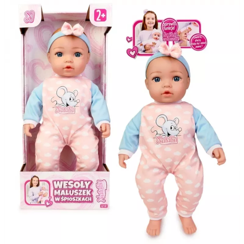 Baby lelle Artyk 45 cm — Artyk model 187766, soft body, life-like baby toy
