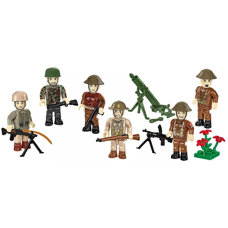 Konstruktors Cobi Blocks Kauja par Monte Kasino COBI-2063 Vēsturiska militārā diorāma