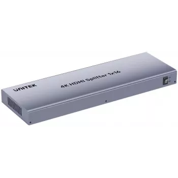HDMI sadalītājs Unitek V1137AGY01-EU — 1 ieeja uz 16 izejām, 4K, 30 Hz